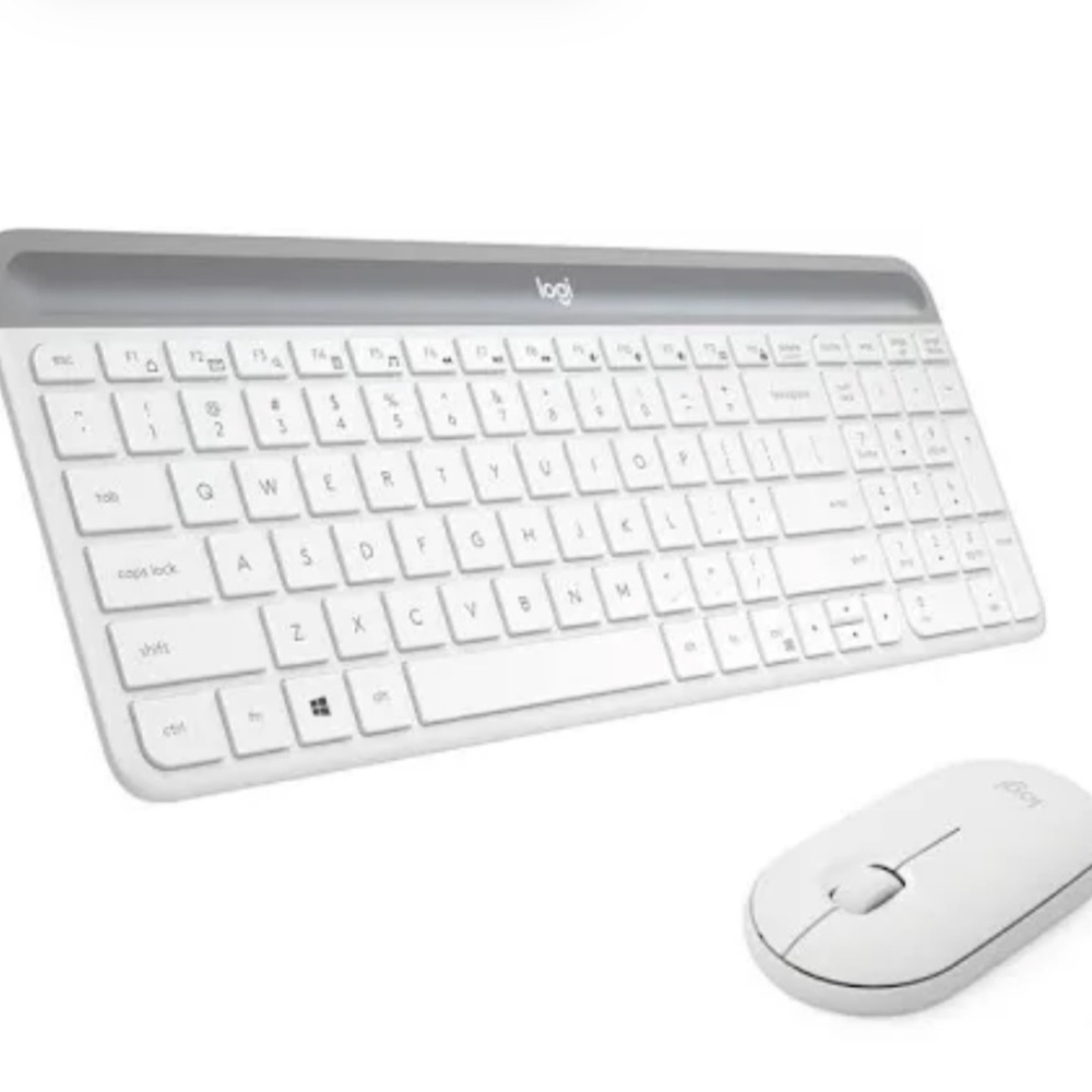 Logitech mk470 white keyboard